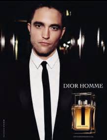 robert pattinson Dior cologne